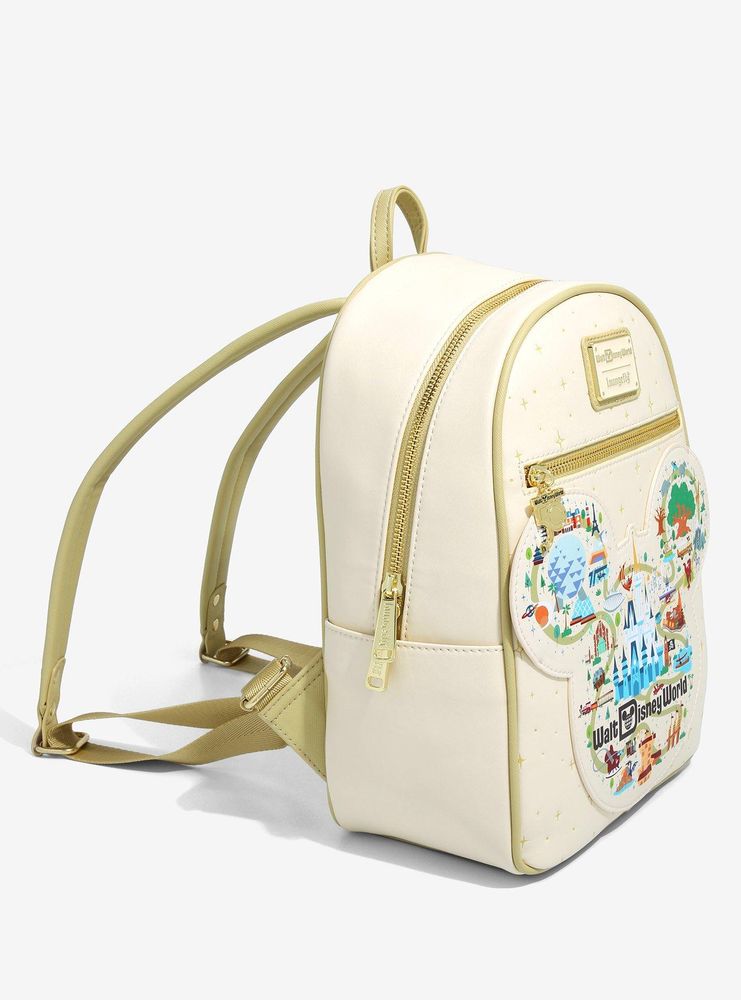 Loungefly Walt Disney World 50th Anniversary Castle Mini Backpack