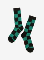 Demon Slayer: Kimetsu no Yaiba Tanjiro Kamado Crew Socks - BoxLunch Exclusive