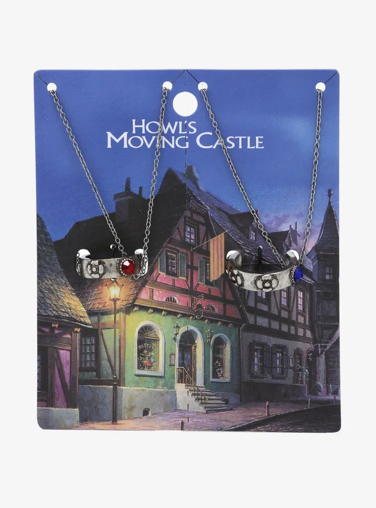 Studio Ghibli Howl’s Moving Castle Ring Replica Bestie Necklace Set - BoxLunch Exclusive