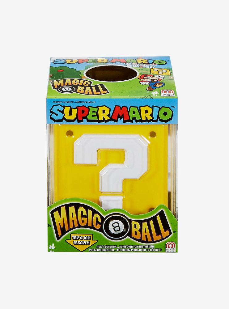 Nintendo Super Mario Question Block Magic 8 Ball