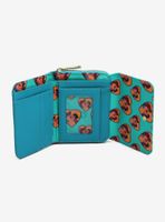 Loungefly Disney A Goofy Movie Roxanne & Max Kiss Small Zip Wallet - BoxLunch Exclusive