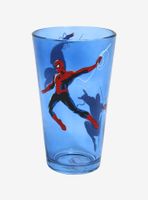 Marvel Spider-Man Swinging Spider-Man Pint Glass - BoxLunch Exclusive