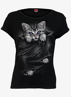 Cat Rip Detail T-Shirt