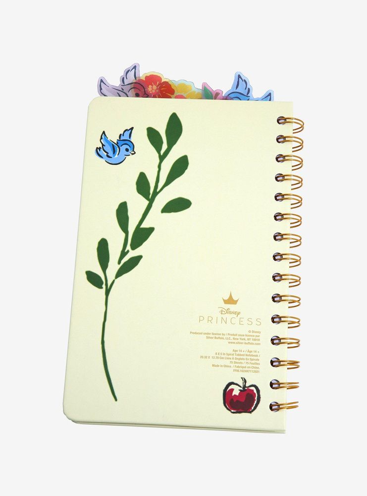Disney Snow White and the Seven Dwarfs Group Watercolor Portrait Tab Journal - BoxLunch Exclusive