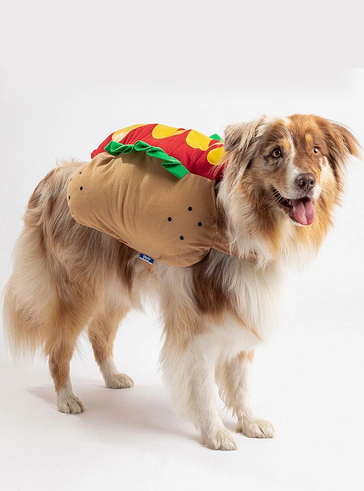 Hotdog Vendor Dog Costume