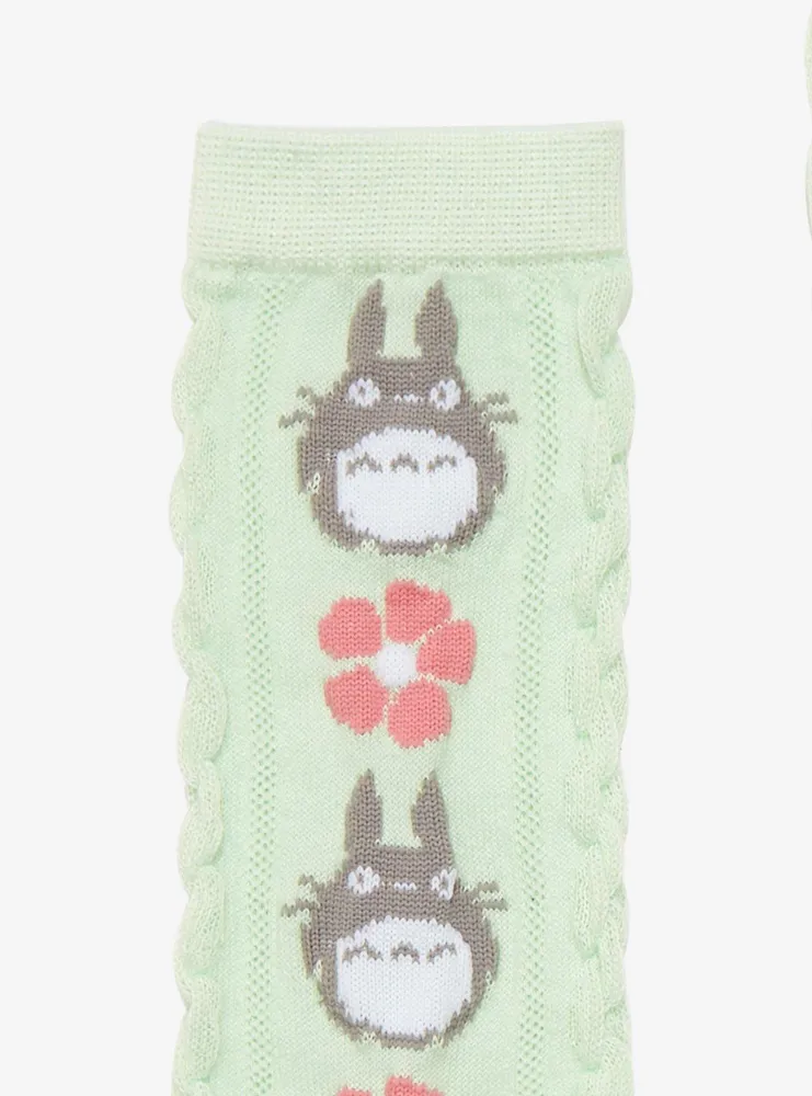 Studio Ghibli My Neighbor Totoro Knit Textured Crew Socks