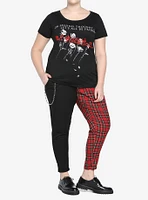 My Chemical Romance Be Friends Roses Girls T-Shirt Plus