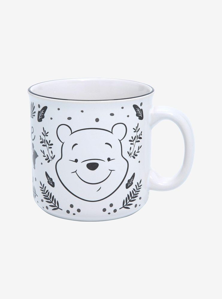 Disney Winnie the Pooh Floral Camper Mug