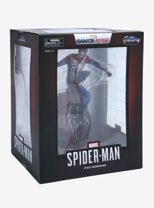 Boxlunch Marvel Spider-Man Gamerverse Gallery Diorama Spider-Man Figure