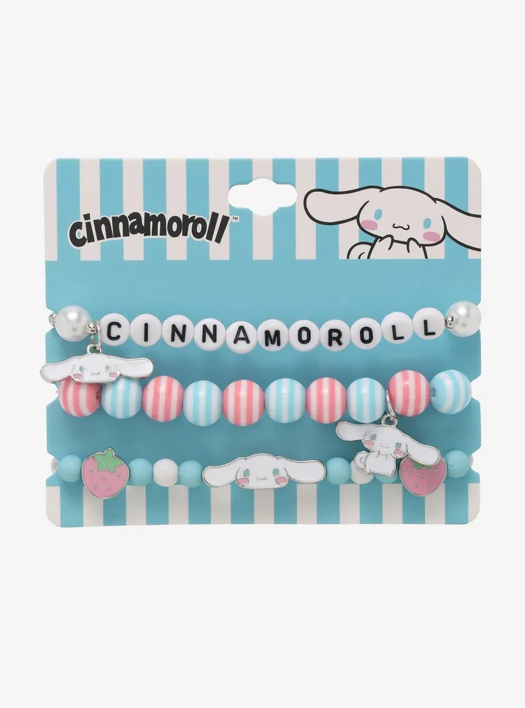 Cinnamoroll Strawberry Beaded Bracelet Set