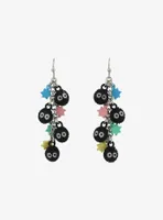 Studio Ghibli Spirited Away Soot Sprites Candy Drop Earrings