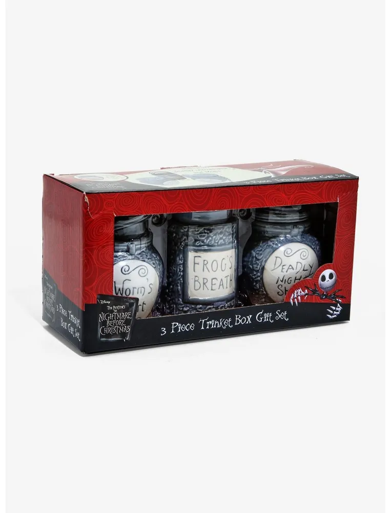 The Nightmare Before Christmas Trinket Jar Set