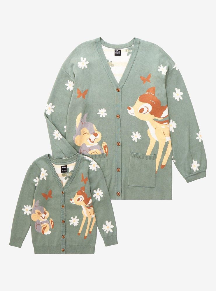 Our Universe Disney Bambi 80th Anniversary Thumper & Floral Women’s Cardigan - BoxLunch Exclusive