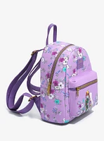 Loungefly Disney Robin Hood Kisses Floral Mini Backpack