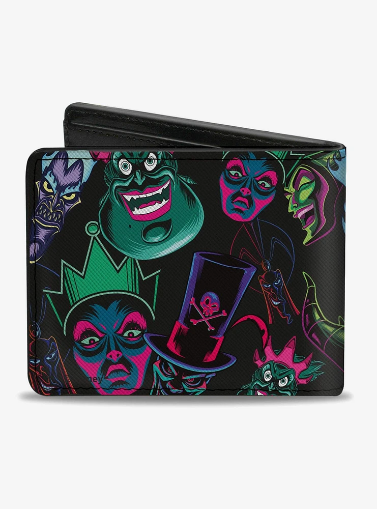 Disney Villains Neon Bifold Wallet