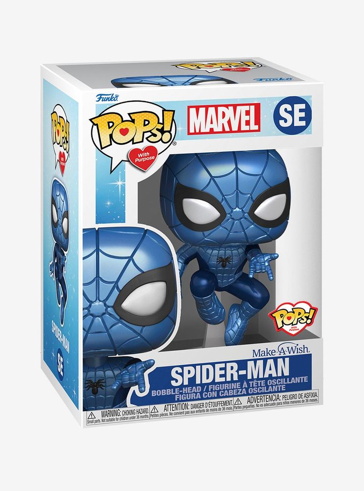 Funko Pops! With Purpose Marvel Spider-Man Vinyl Figure