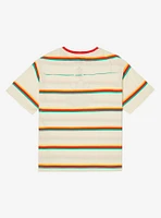 Stranger Things Chibi Demogorgon Striped Women’s T-Shirt - BoxLunch Exclusive