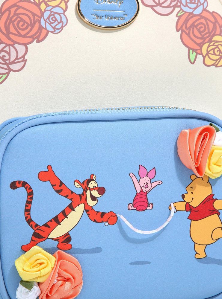 Our Universe Disney Winnie the Pooh Jumprope Floral Mini Backpack - BoxLunch Exclusive