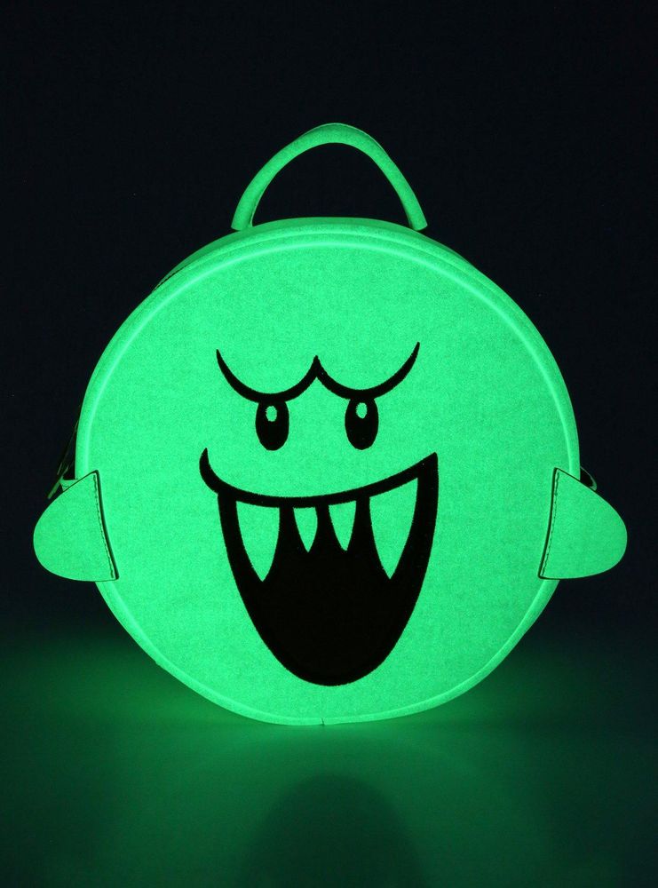 Nintendo Super Mario Boo Glow-in-the-Dark Mini Backpack - BoxLunch Exclusive