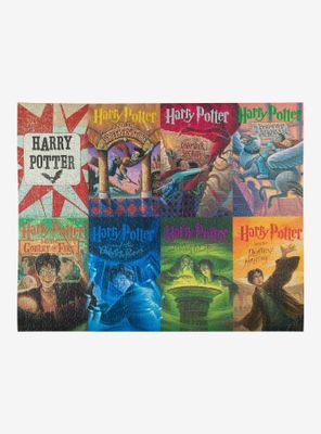 Harry Potter Book Covers 1000-Piece Puzzle