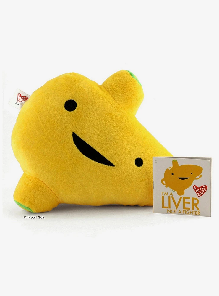 I Heart Guts I'm a Liver Not a Fighter Plush