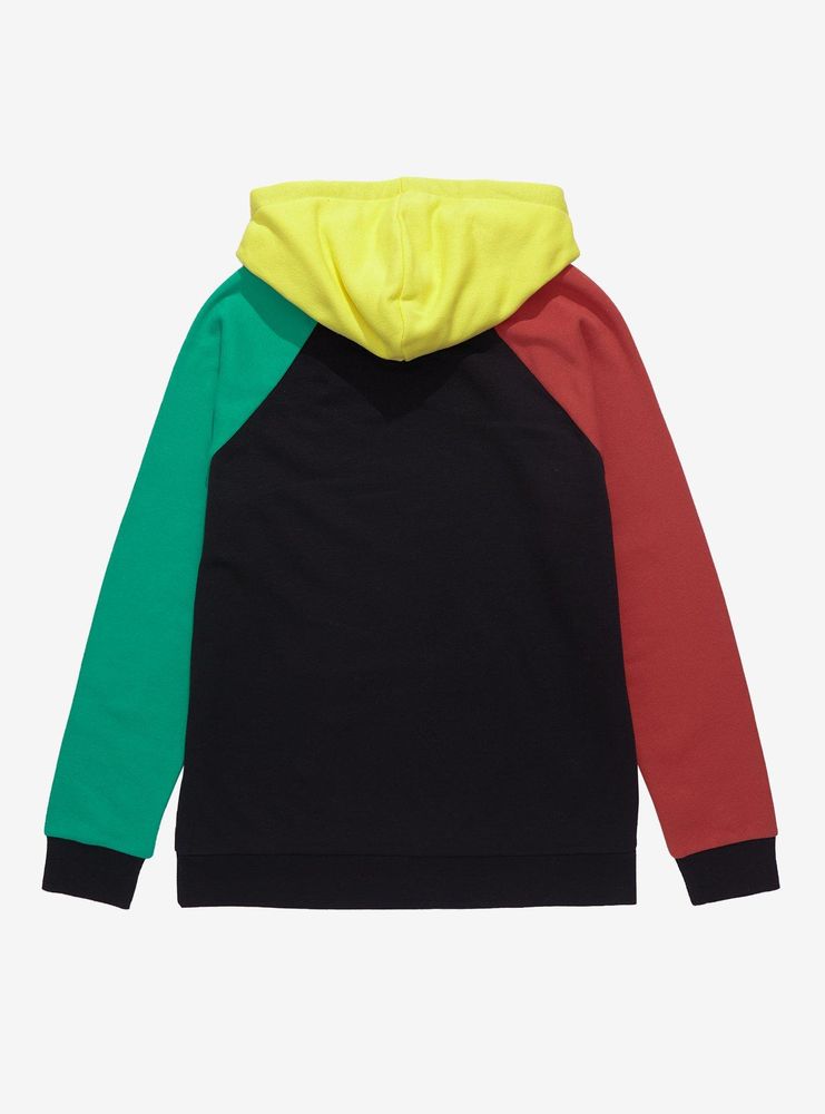 Jurassic Park Logo Color Block Hoodie - BoxLunch Exclusive