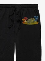 Cottagecore Frog Riding Pajama Pants