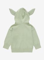 Star Wars The Mandalorian Grogu Ears Toddler Cardigan - BoxLunch Exclusive