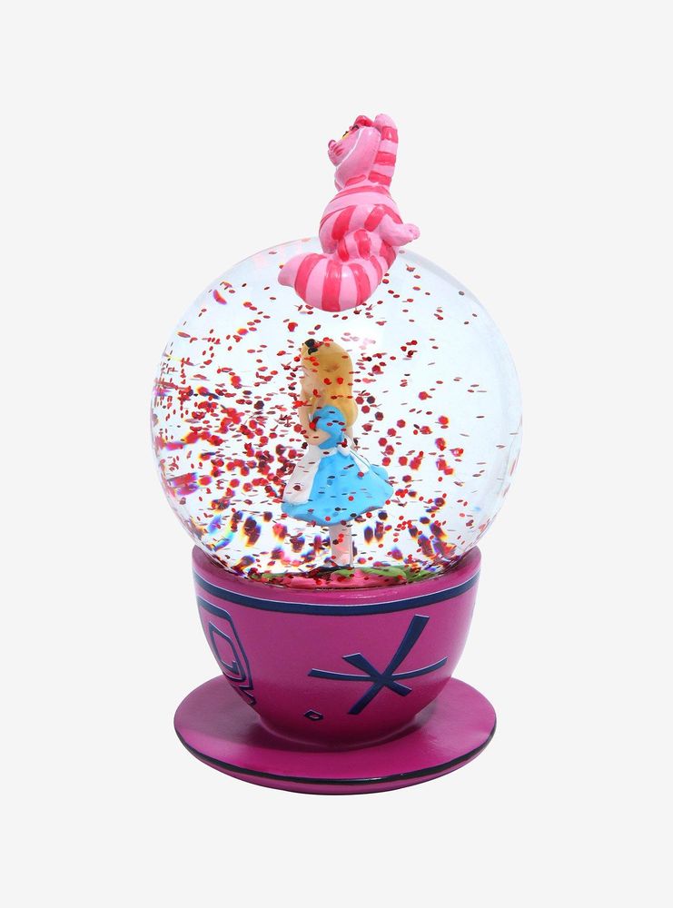 Disney Alice in Wonderland Teacup Snow Globe