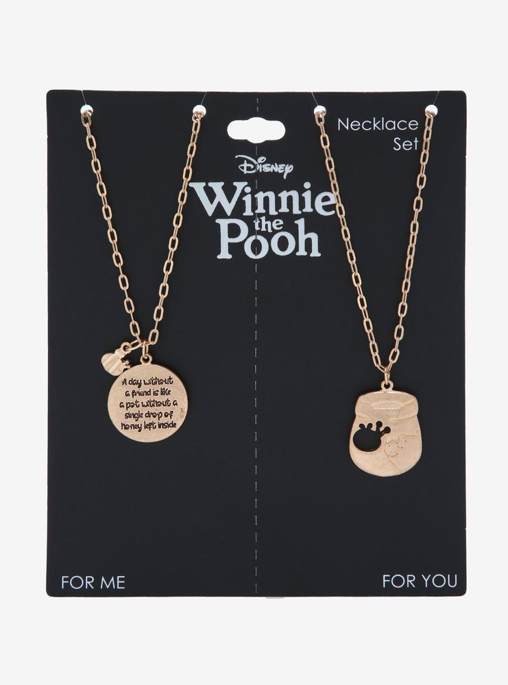 Disney Winnie the Pooh Hunny Bestie Necklace Set - BoxLunch Exclusive