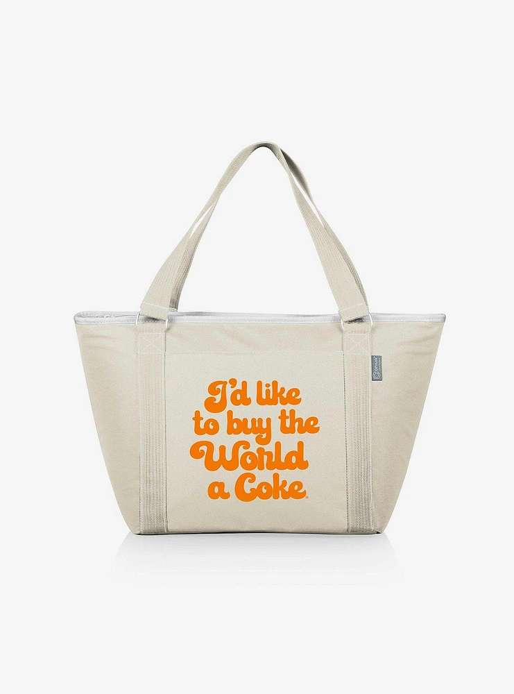 Coke Unity Topanga Cooler Tote Bag Sand