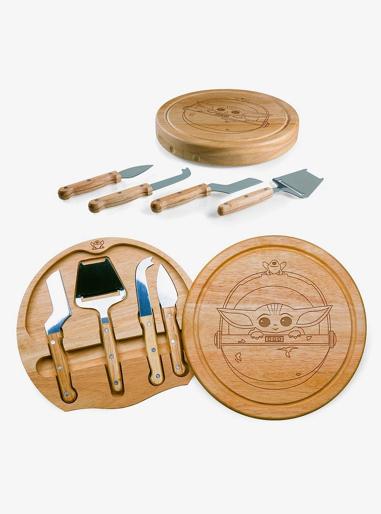 Star Wars The Mandalorian The Child Circo Cheese Board & Tools Set