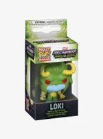 Funko Pop! Marvel Mech Strike Monster Hunters Loki Vinyl Bobble-Head Keychain