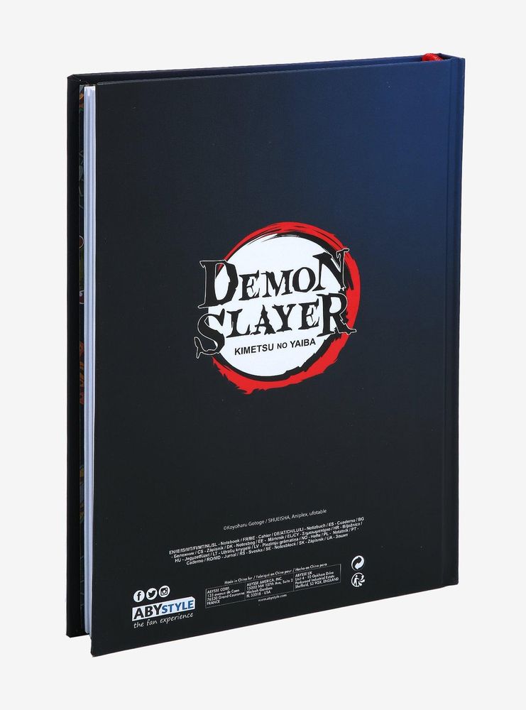 Demon Slayer: Kimetsu no Yaiba Hashira Group Portrait Hardcover Notebook