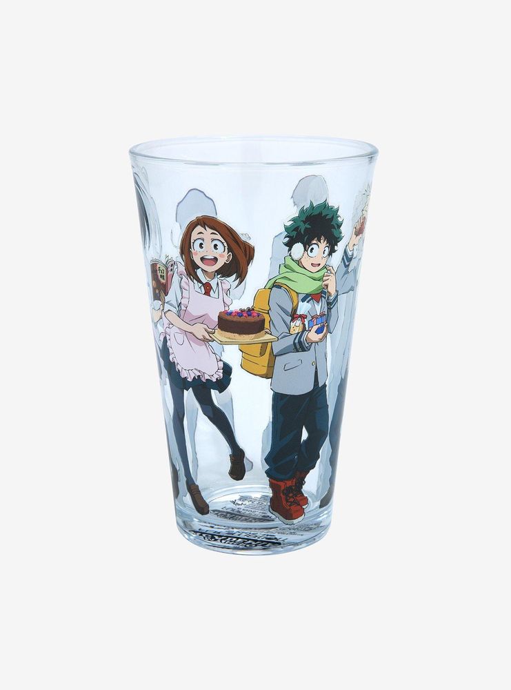 My Hero Academia Class 1-A Valentine's Day & White Day Gifts Pint Glass