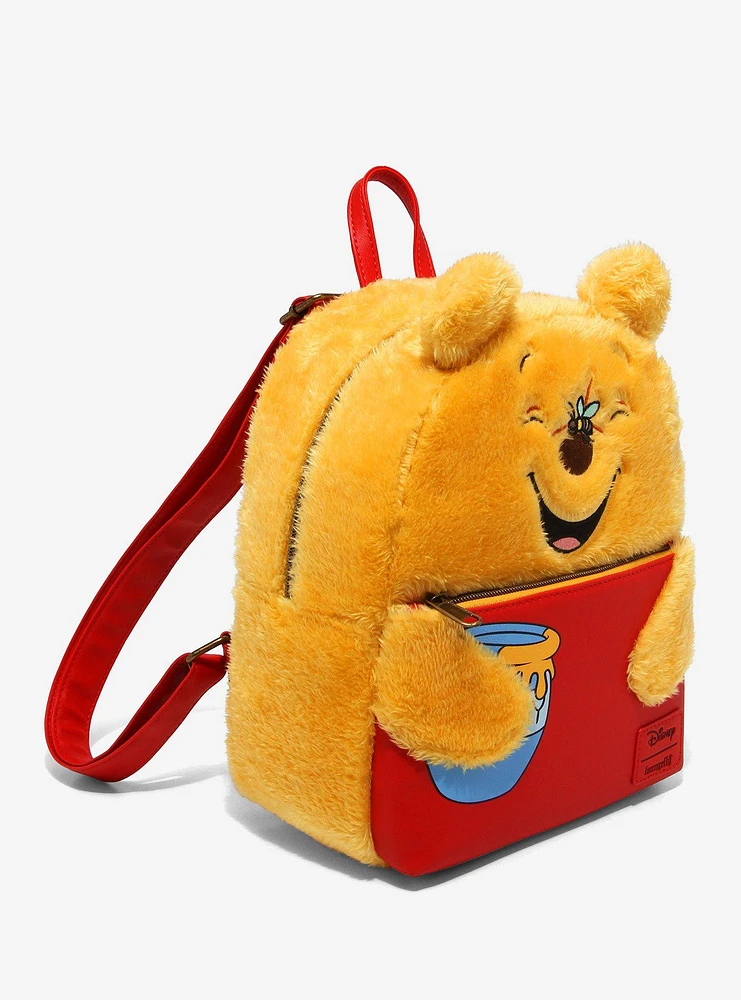 Loungefly Disney Winnie The Pooh Honey Pot Plush Mini Backpack