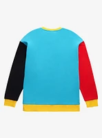 Disney Pixar Luxo Jr. & Logo Color Block Crewneck - BoxLunch Exclusive