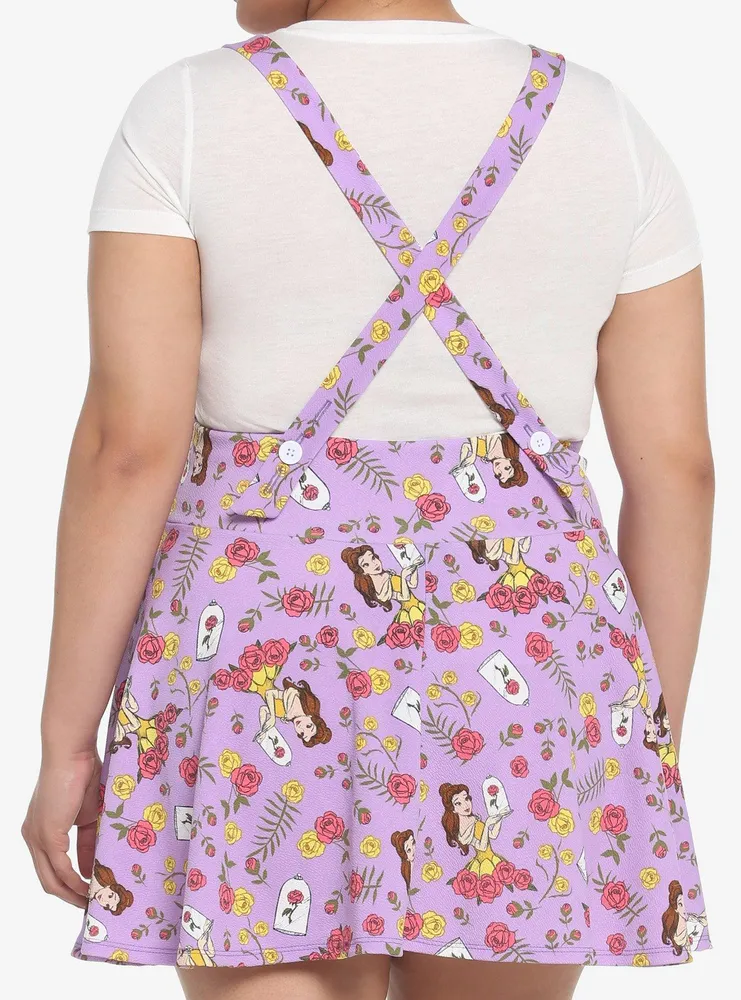 Disney Beauty And The Beast Roses Suspender Skirt Plus