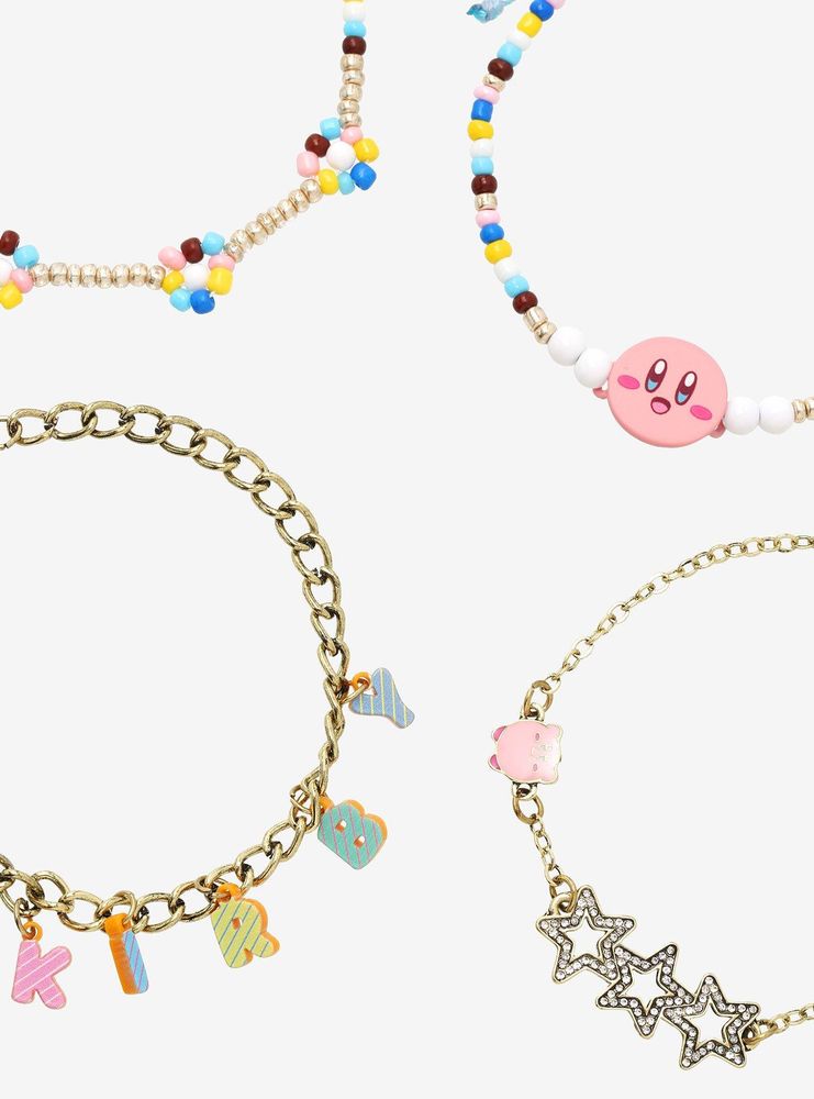 Nintendo Kirby Charms Bracelet Set - BoxLunch Exclusive