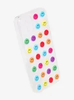Colorful Smile Face Phone Case For iPhone 12