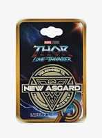 Marvel Thor: Love and Thunder New Asgard Enamel Pin - BoxLunch Exclusive