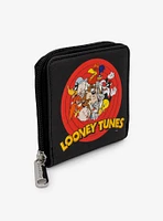 Looney Tunes Vegan Leather Zip Around Wallet