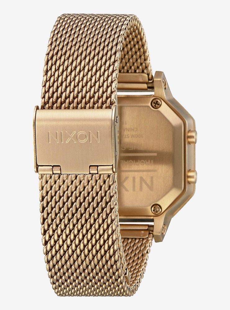 Nixon Siren Milanese All Gold Watch