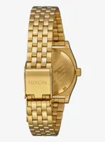 Nixon Small Time Teller All Gold Watch