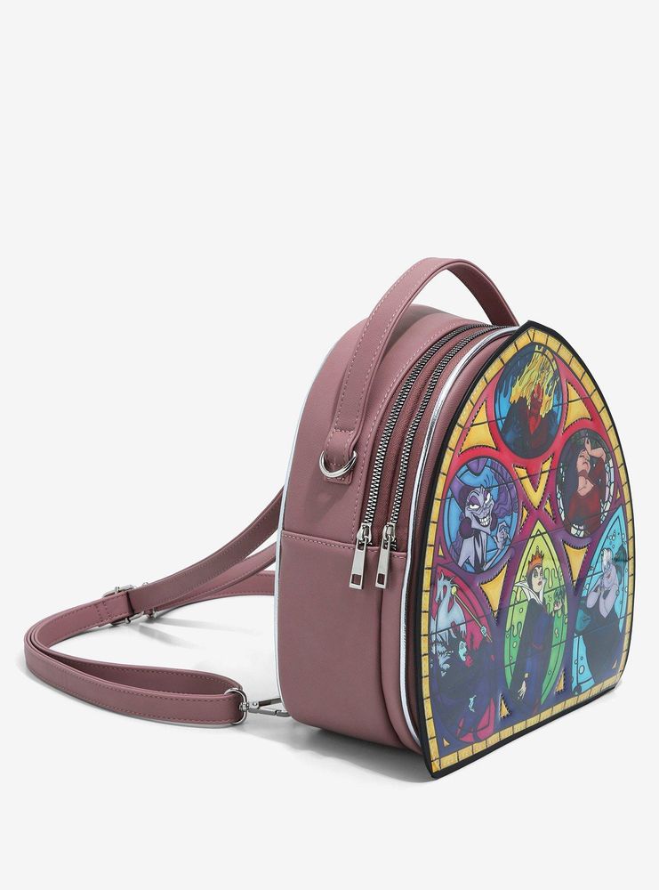 Disney Villains Stained-Glass Mini Backpack - BoxLunch Exclusive