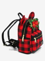Loungefly Disney Minnie Mouse Plaid Holiday Mini Backpack - BoxLunch Exclusive