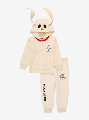 Disney The Nightmare Before Christmas Zero Corduroy Eared Toddler Joggers - BoxLunch Exclusive