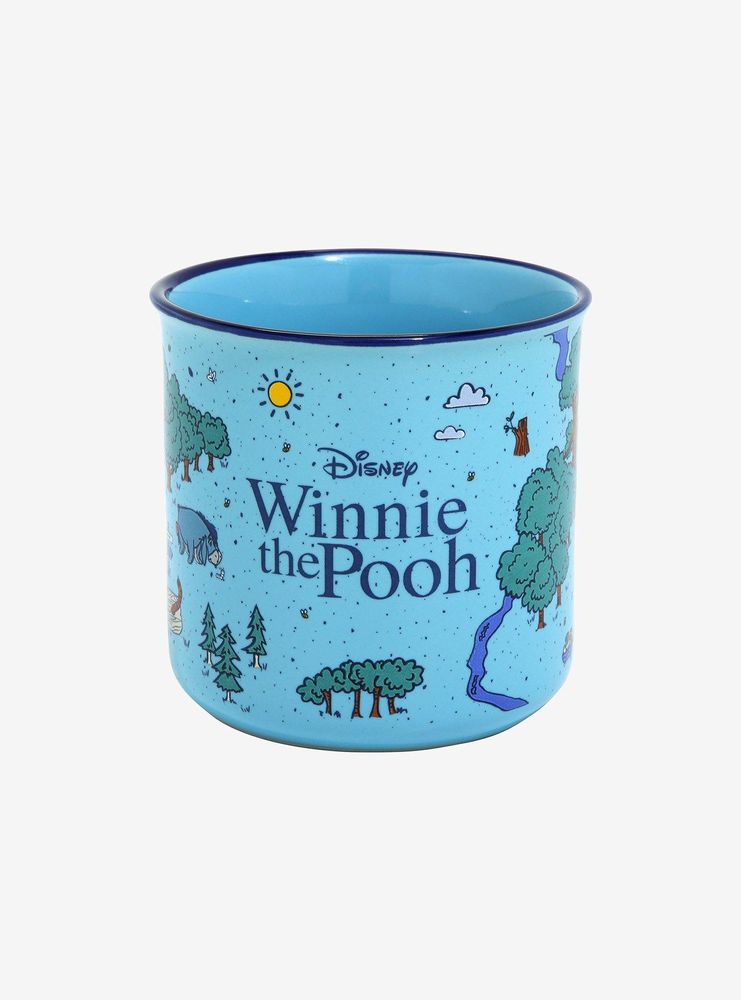 Disney Winnie the Pooh Hundred Acre Wood Camper Mug 