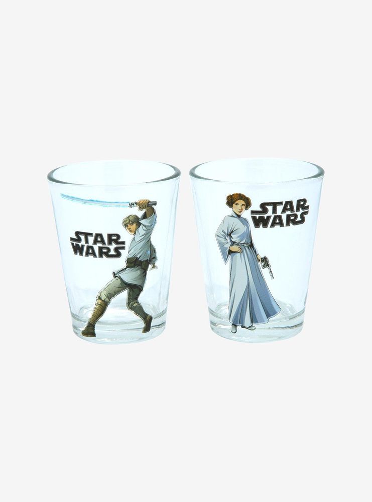 Star Wars Classic Characters Mini Glass Set