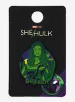 Marvel She-Hulk Circle Portrait Enamel Pin